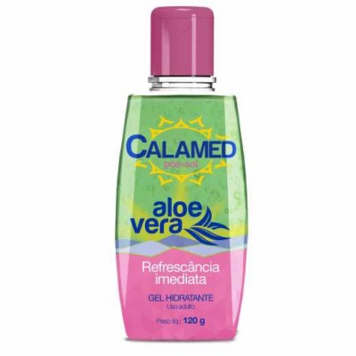 PÓS-SOL CALAMED GEL HIDRATANTE ALOE VERA 120G