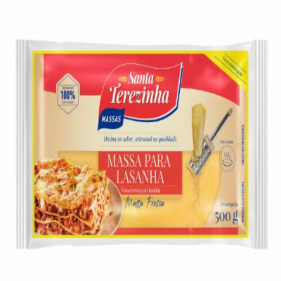 MASSA SANTA TEREZINHA LASANHA FRESCA 500G