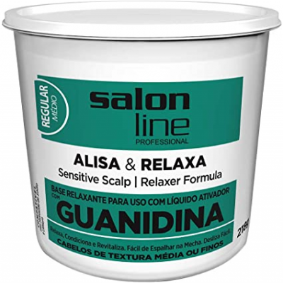 ALISANTE SALON LINE GUANIDINA REGULAR 218 GRAMAS