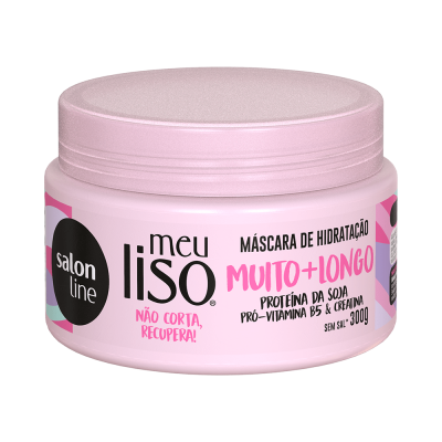 MÁSCARA DE HIDRATAÇÃO SALON LINE MUITO+LONGO 300G