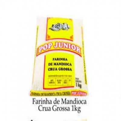 FARINHA MANDIOCA CRUA POP JUNIOR 1 KG