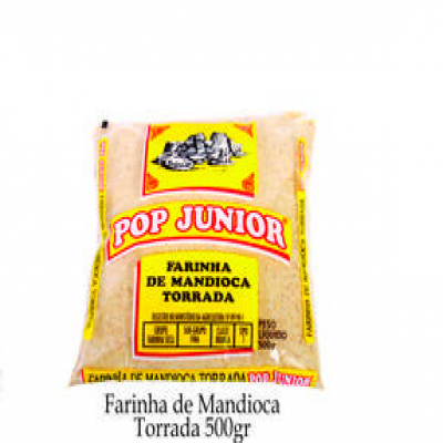 FARINHA DE MANDIOCA TORRADA POP JUNIOR 500 GRAMAS