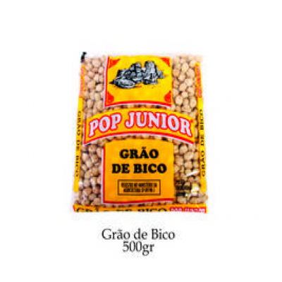 GRÃO DE BICO POP JUNIOR 500 GRAMAS