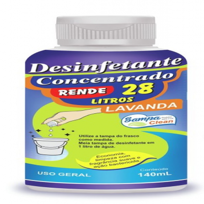 DESINFETANTE SAMPA CLEAN LAVANDA 140 ML