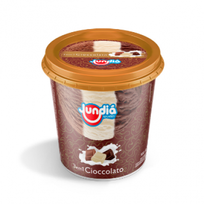 SORVETE JUNDIA COPAO NAPOLITANO 150 G