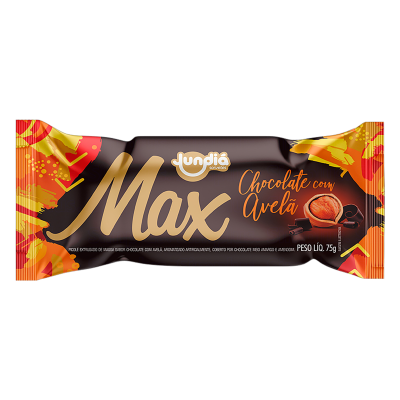 PICOLE JUNDIA MAX CHOCOLATE COM AVELA 65 G