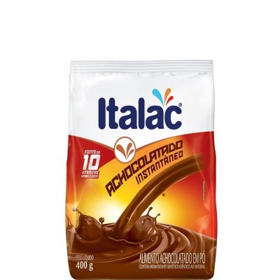 ACHOCOLATADO EM PÓ ITALAC 400 G