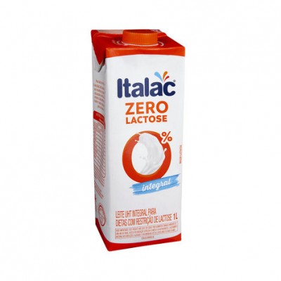 LEITE INTEGRAL ITALAC ZERO LACTOSE 1 L