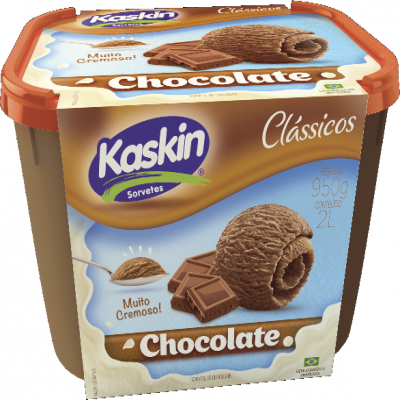 SORVETE KASKIN CHOCOLATE 2L