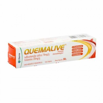 QUEIMALIVE POMADA 30 GRAMAS GRB