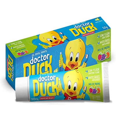 GEL DENTAL INFANTIL DENTALCLEAN DOCTOR DUCK 50 GRAMAS