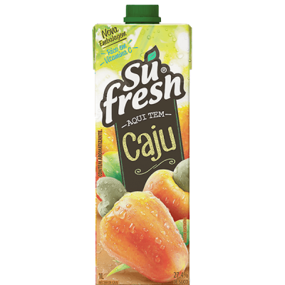 SUCO SUFRESH CAJU 1L