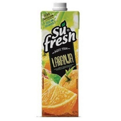 SUCO SUFRESH NECTAR LARANJA 1L