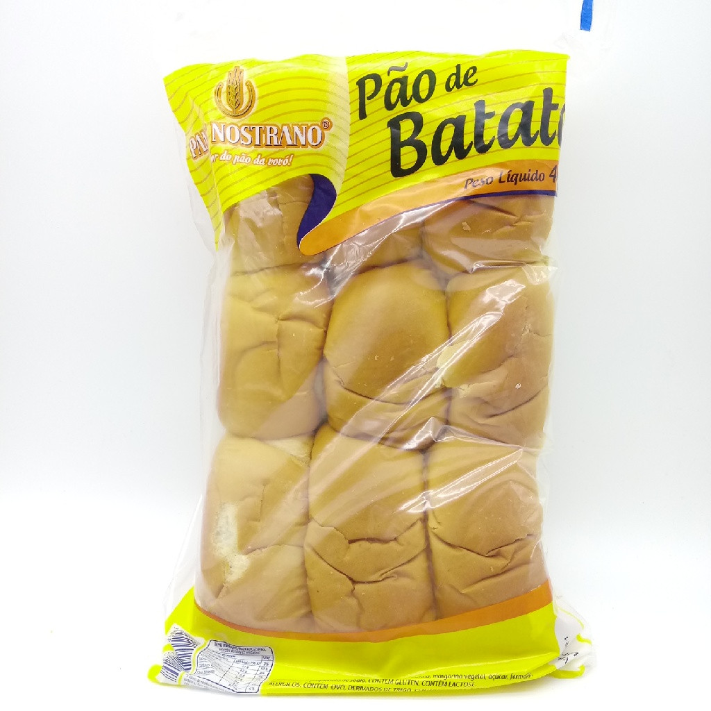 PÃO DE BATATA PANE NOSTRANO 400 G