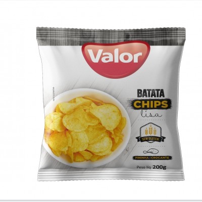 BATATA VALOR CHIPS TRADICIONAL 200 G