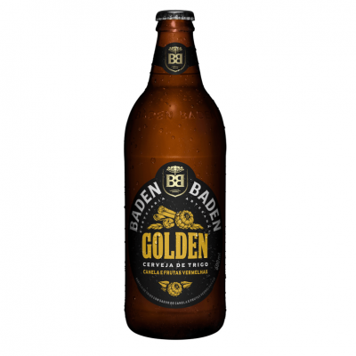 CERVEJA DE TRIGO BADEN BADEN GOLDEN GARRAFA 600 ML