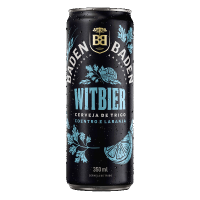 CERVEJA BADEN BADEN WITBIER COENTRO E LARANJA 350 ML