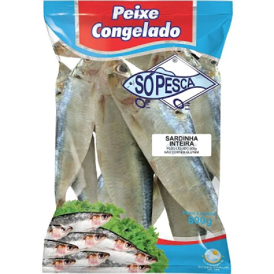 FILÉ DE SARDINHA SÓ PESCA 800 GRAMAS