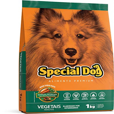 RAÇÃO SPECIAL DOG VEGETAIS 1 KG