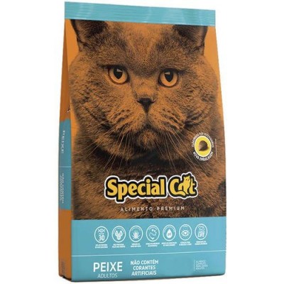 RAÇÃO PARA GATOS ADULTOS SPECIAL CAT SABOR PEIXE 1 KG