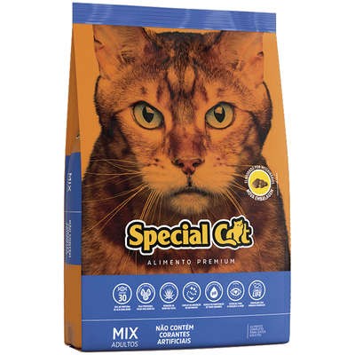 RAÇÃO SPECIAL CAT MIX 3 KG