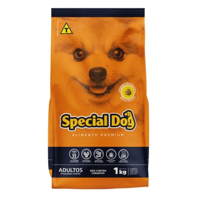 RAÇÃO SPECIAL DOG ADULTOS PEQUENO PORTE 1 KG