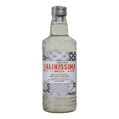 CACHAÇA SALINISSIMA PRATA 670 ML