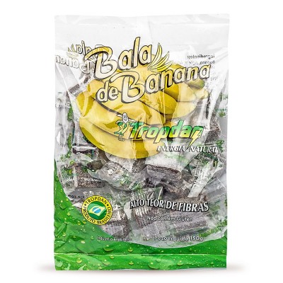 BALA DE BANANA TROPDAN 150 GRAMAS