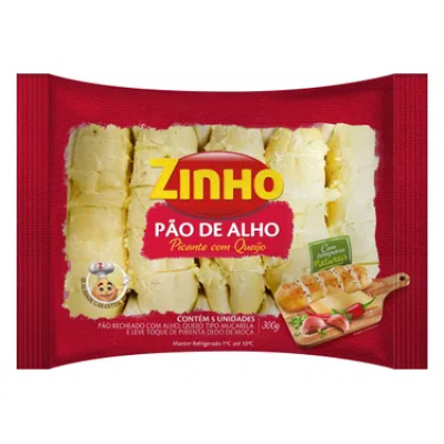 PÃO DE ALHO ZINHO PICANTE 300G