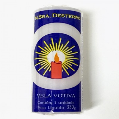 VELA NOSSA SENHORA DESTERRO GROSSA 330G