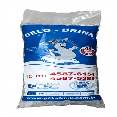 GELO DRINK EM CUBOS 5 KG