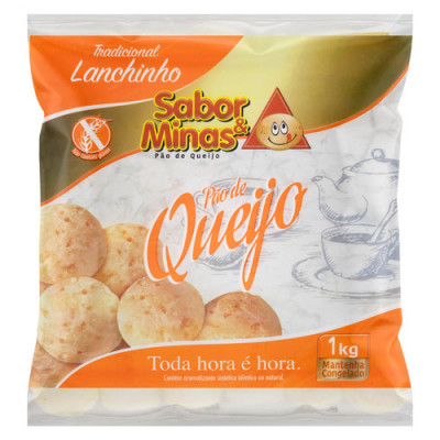 PÃO DE QUEIJO TRADICIONAL 1KG