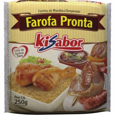 FAROFA PRONTA KISABOR 250G