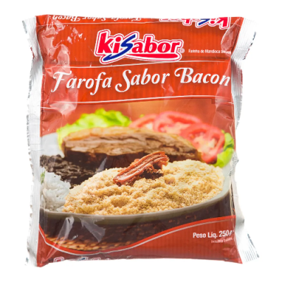 FAROFA KISABOR BACON 250G