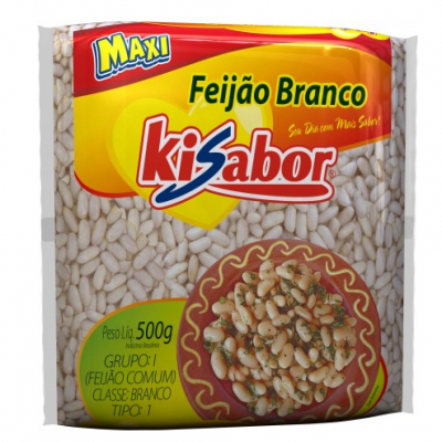 FEIJÃO BRANCO KISABOR 500G