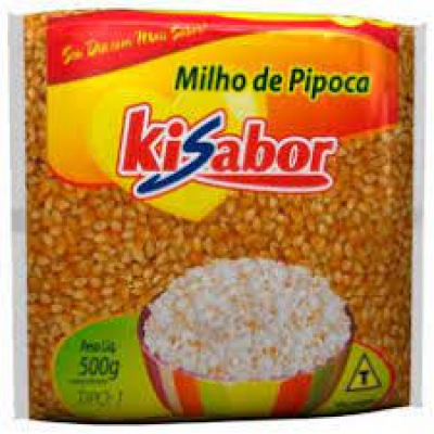 MILHO PARA PIPOCA KISABOR 500G