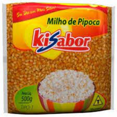 MILHO PARA PIPOCA KISABOR 500 G