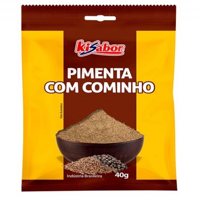 PIMENTA COM COMINHO KISABOR 40G