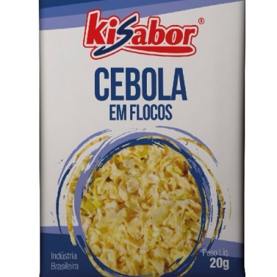 CEBOLA KISABOR FLOCOS 20G