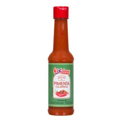 MOLHO DE PIMENTA KISABOR CALABRESA 140ML