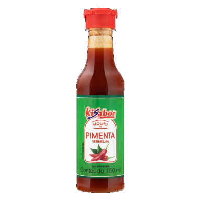 MOLHO DE PIMENTA KISABOR 150ML