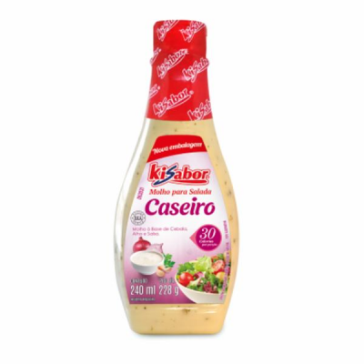 MOLHO PARA SALADA KISABOR CASEIRO 240G