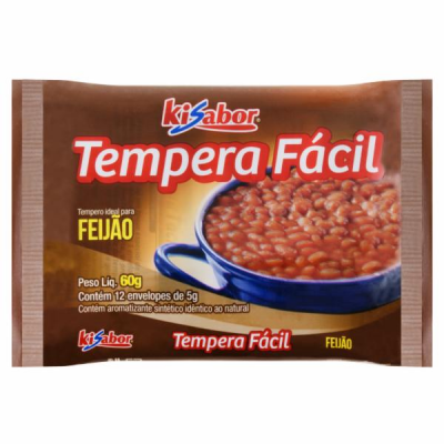 TEMPERA FÁCIL KISABOR FEIJÃO 60G