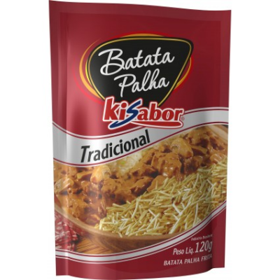 BATATA PALHA KISABOR TRADICIONAL 120G