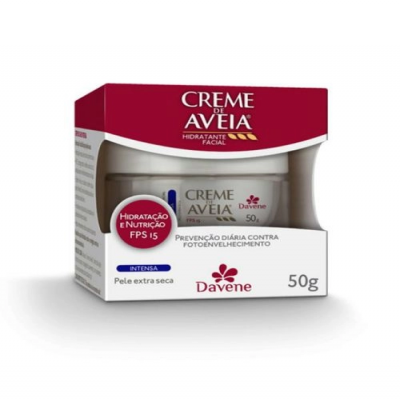 CREME HIDRATANTE FACIAL AVEIA DAVENE INTENSA 50G