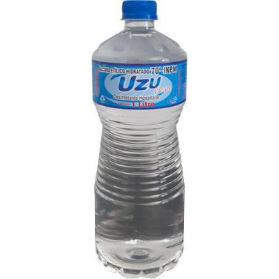 ÁLCOOL LÍQUIDO UZU 70% 1L