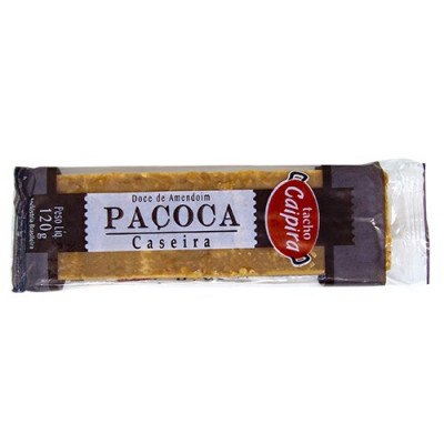 DOCE TACHO CAIPIRA DE AMENDOIM PAÇOCA CASEIRA 120 G