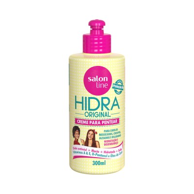 CREME PARA PENTEAR SALON LINE HIDRA ORIGINAL 300ML