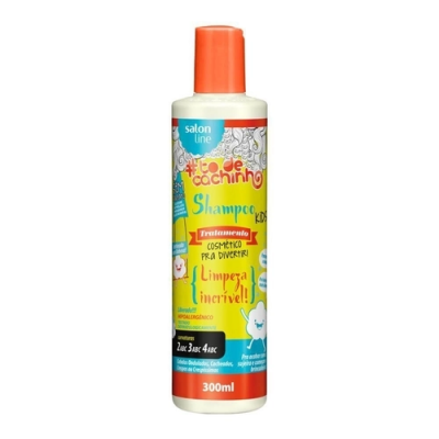 SHAMPOO SALON LINE KIDS TÔDECACHINHO 300ML