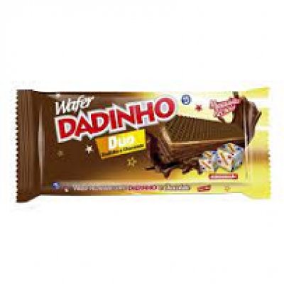 WAFER DADINHO CHOCOLATE DUO 130 GRAMAS